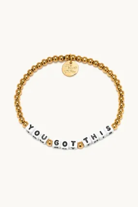 You Got This - Waterproof Gold Bracelet