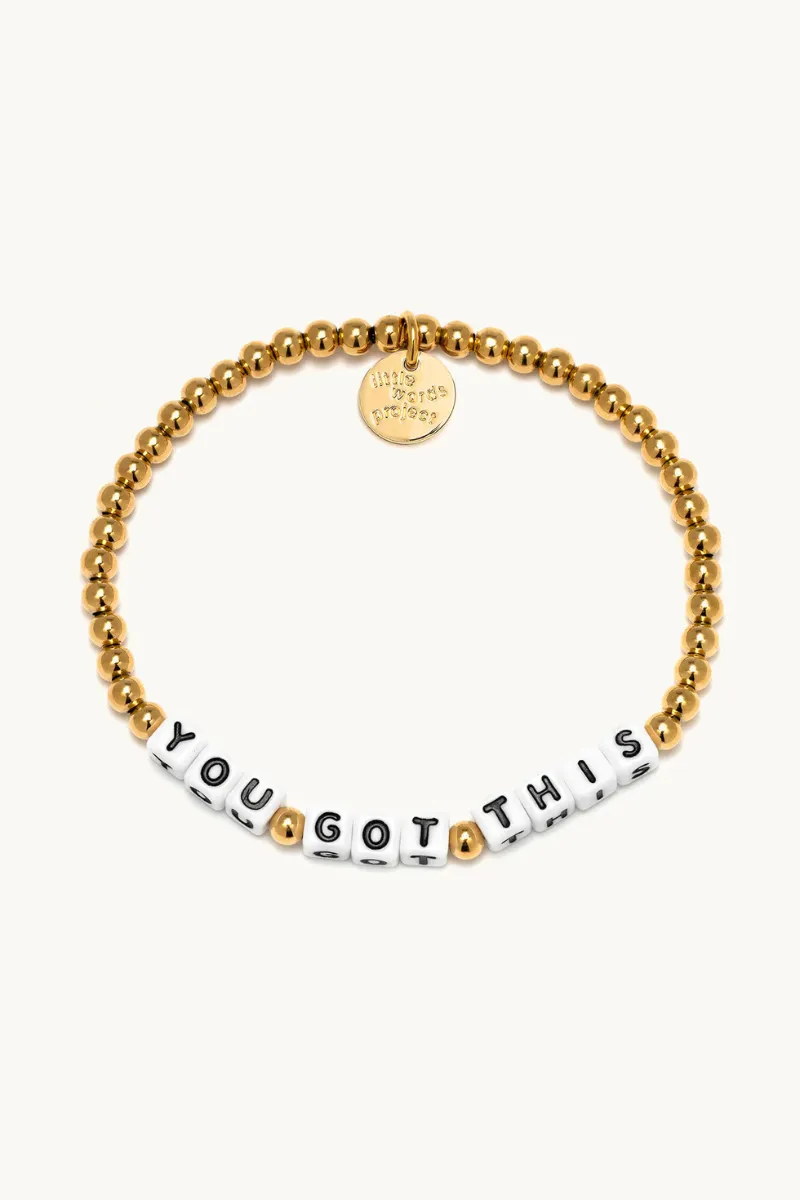 You Got This - Waterproof Gold Bracelet